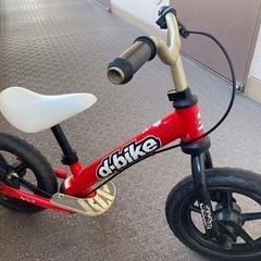 アイデスD-Bike レッド　キックバイクの画像