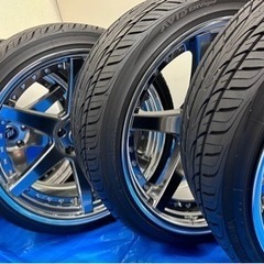 ハリアー60 ZSU60W タイヤホイール、マフラー、車高調の画像