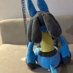 ポケモン　ルカリオ　ぬいぐるみの画像
