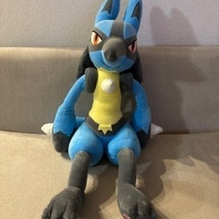 ポケモン　ルカリオ　ぬいぐるみの画像