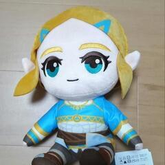 ゼルダの伝説　Lぬいぐるみ　ゼルダ