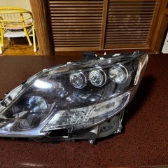 【H19 レクサス LS600H UVF45】左 ヘッドライト ...