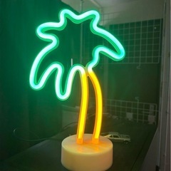 LEDデコレーションネオン夜の光居間 ココナッツの木