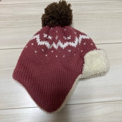 ミニーちゃんニット帽の画像