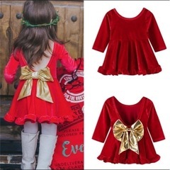 クリスマス　ワンピース　スカート　110㎝　コスチュームの画像