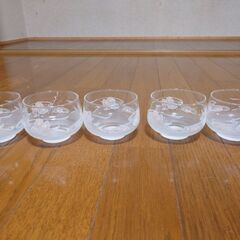 お茶飲み　和グラス　5個