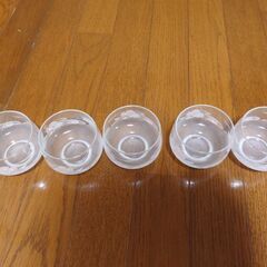 お茶飲み　和グラス　5個の画像