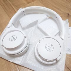 オーディオテクニカ　Bluetoothヘッドホン　白