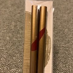 【新品】天然木　金風　箸　3膳の画像