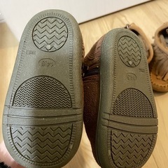 新品　未使用　女の子　フリンジシューズ　ウィンターシューズの画像