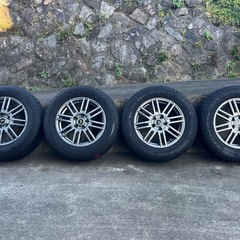 30系アルファード 】215/65R16 スタッドレスタイヤホイール4本セット