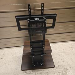 壁寄せ テレビスタンド ブラウンの画像