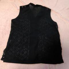 襟付きレース　ジレ　M〜Ｌサイズの画像