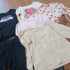 ①130㎝～　女の子　長袖　まとめて　中古　ブランド入り
