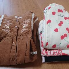 ①130㎝～　女の子　長袖　まとめて　中古　ブランド入りの画像