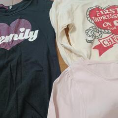 ①130㎝～　女の子　長袖　まとめて　中古　ブランド入りの画像