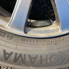 195/65R15 スタッドレスタイヤ　ヨコハマ　アイスガード IG60 バリ山 引き取り限定　21年31週製造の画像