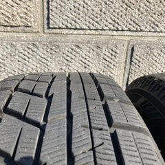 195/65R15 スタッドレスタイヤ　ヨコハマ　アイスガード IG60 バリ山 引き取り限定　21年31週製造の画像
