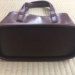 （東京・引き取り）agnes b.アニエスベーの茶色バケツバッグの画像