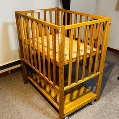 ベビーベッド　無印良品