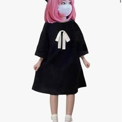 🥜アーニャ日常服　コスプレ130🖤