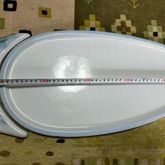【未使用】　稀少デザイン 長90cm 皿　魚型　値段相談可能の画像