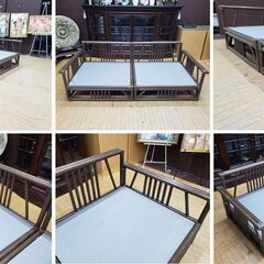 l41 カサブランカ GRADO セパレート式 2人掛けソファ 籐 ラタン