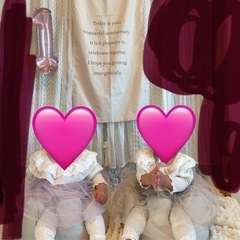 双子　ワンピース　ドレス　お宮参りの画像