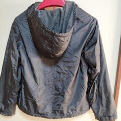 COMME CA DU MODE フード付きジャケット 160A 黒　美品の画像