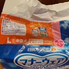 マナーウェア Ｌサイズ女の子用の画像