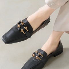 NEUNA 2wayレザービットローファー