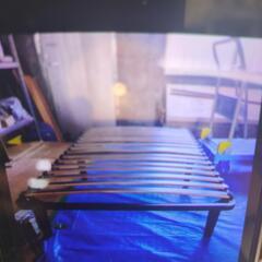 ベッドマットレス付きの画像