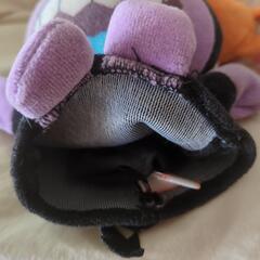 注目！ばいきんまん指人形＆ドキンちゃんぬいぐるみ２つセットの画像