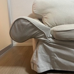 IKEA3人掛けソファーの画像