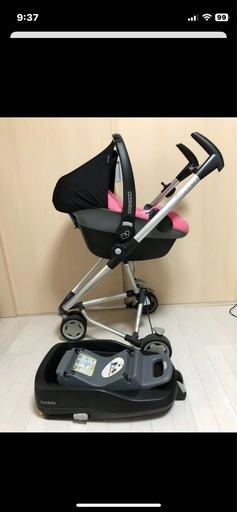 マキシコシ クイニー トラベルシステム ファミリーフィックス ISOFIX ３点