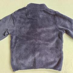 　フリースジャケット　上着　トイ・ストーリー　ネイビー　ワンポイント　90cmの画像