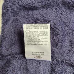 　フリースジャケット　上着　トイ・ストーリー　ネイビー　ワンポイント　90cmの画像