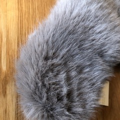 新品　タグ付　フェイクファーマフラーの画像