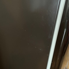 冷蔵庫　ブラウンの画像