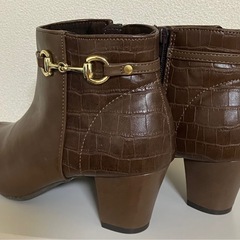 サイドジップショートブーツ未使用品  の画像