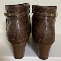 サイドジップショートブーツ未使用品  の画像