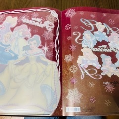 ﾌﾟﾘﾝｾｽ︎💕︎開きクリアファイルの画像
