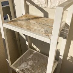 イケア IKEA レールベリ シェルフユニット ホワイト  35x148 cmの画像