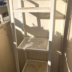 イケア IKEA レールベリ シェルフユニット ホワイト  35x148 cmの画像