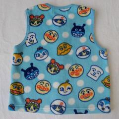 アンパンマン　ベスト　水色の画像