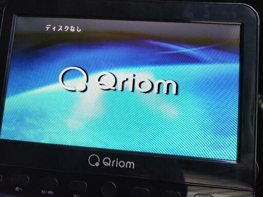 Qriom DVDプレーヤー ヘッドレスト取り付け