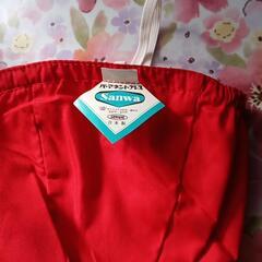 紅白帽子　つばなしの画像