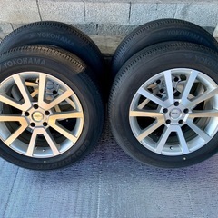 ウエッズZEA 7.5J+40 235/60R18　ヨコハマ ジ...