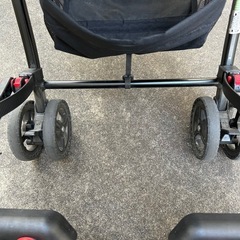 ベビーカーとバギーステップのセット②の画像