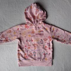 アンパンマン　ドキンちゃん　ばいきんまん　しょくパンマン　コキンちゃん　パーカー　ピンク色の画像